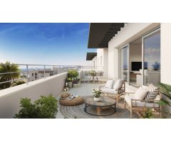Áticos de lujo de 4 dormitorios con gran terraza desde 477.000€+IVA