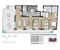 ÁTICO DE OBRA NUEVA EN SANTA POLA MUY CERCA DEL MAR