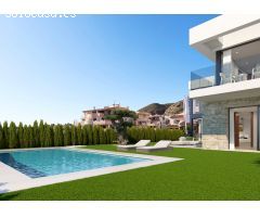 Villa independiente con vistas al mar en Sierra Cortina