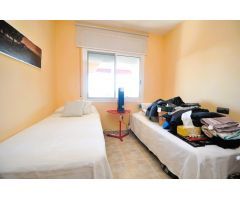 ATICO DE 2 HABITACIONES DOBLES, TERRAZA DE 70 M² CON  VISTAS AL MAR, PARQUIN Y PISCINA