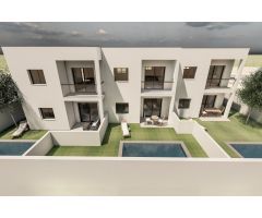 Encantadora casa adosada con piscina privada en Riumar
