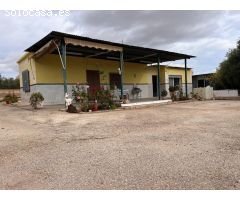 SE VENDE PARCELA CON FINCA RÚSTICA EN ELCHE ZONA BONAVISTA