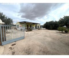 SE VENDE PARCELA CON FINCA RÚSTICA EN ELCHE ZONA BONAVISTA