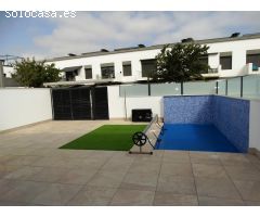 Viviendas con Solárium y Piscina en Santiago de la Ribera