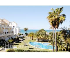 ¡VISTAS FRONTALES AL MAR! LUMINOSO EN RESIDENCIAL CON PISCINA Y TERRAZA