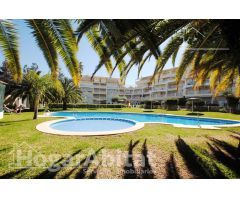 ¡VISTAS FRONTALES AL MAR! LUMINOSO EN RESIDENCIAL CON PISCINA Y TERRAZA
