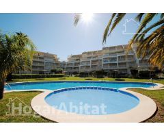 ¡VISTAS FRONTALES AL MAR! LUMINOSO EN RESIDENCIAL CON PISCINA Y TERRAZA