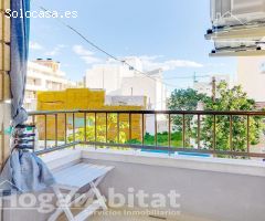 ¡ESPECTACULAR! AMPLIO Y REFORMADO CON TERRAZA Y BALCÓN, CERCA DE LA PLAYA