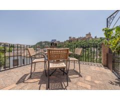 DOS CASAS EN EL ALBAYCIN CON VISTAS A LA ALHAMBRA