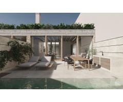 Chalet adosado con piscina y parking en Son Espanyolet
