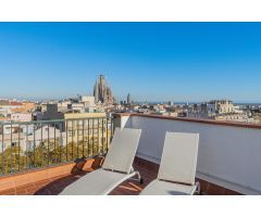 Ático con vistas a la Sagrada Família en pleno Paseo Sant Joan
