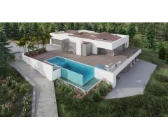 VILLA CON PROYECTO UNIFAMILIAR AISLADO CON PISCINA