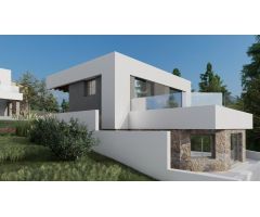 VILLA CON PROYECTO UNIFAMILIAR AISLADO CON PISCINA