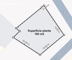 Edificio antiguo para rehabilitar con nueva construcción