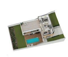 Chalet independiente con piscina en Mas Alba