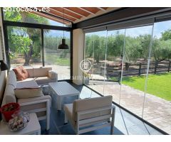 Finca con jardín y piscina en Riudoms