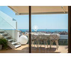 Ático con vistas del mar en Poble Sec