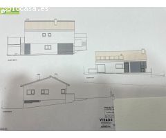 CHALET CON PROYECTO Y TERRENO