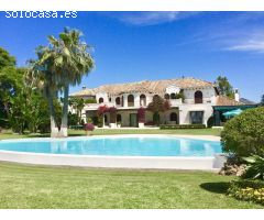 MANSION EN PRIMERA LINEA DE PLAYA - ESTEPONA
