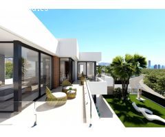 VENTA-OBRA NUEVA-VILLA DE LUJO-FINESTRAT-3D-3B-SUPERFICIE 227M2-PARCELA 501M2-PRECIO 655.000 EUR