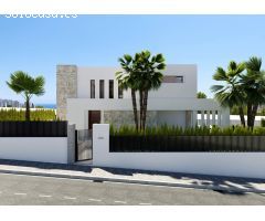 VENTA-OBRA NUEVA-VILLA DE LUJO-FINESTRAT-3D-3B-SUPERFICIE 227M2-PARCELA 501M2-PRECIO 655.000 EUR