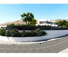 VENTA-OBRA NUEVA-VILLA DE LUJO-FINESTRAT-3D-3B-SUPERFICIE 227M2-PARCELA 501M2-PRECIO 655.000 EUR