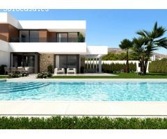 VENTA-OBRA NUEVA-VILLA DE LUJO-FINESTRAT-4D-3B-SUPERFICIE 418M2-PARCELA 704M2