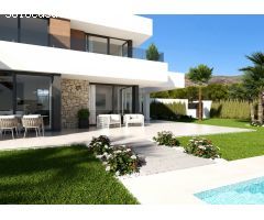 VENTA-OBRA NUEVA-VILLA DE LUJO-FINESTRAT-4D-3B-SUPERFICIE 418M2-PARCELA 704M2