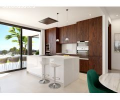 VENTA-OBRA NUEVA-VILLA DE LUJO-FINESTRAT-4D-3B-SUPERFICIE 418M2-PARCELA 704M2