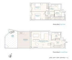 VENTA-OBRA NUEVA-VILLAJOIOSA-ADOSADO-2/3D-2B-80M2-TERRAZA 18M2-VISTAS AL MAR-100 M HASTA LA PLAYA