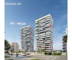 VENTA-OBRA NUEVA-CALPE-APARTAMENTOS-1/2/3D-2B-80M2-TERRAZA 27M2-GARAJE-VISTAS AL MAR-CERCA LA PLAYA