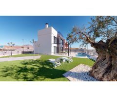 VENTA-OBRA NUEVA-CHALETS-MUTXAMEL-3HABITACIONES-3BAÑOS- DESDE 408M2-DESDE 425000 HASTA 570.000€