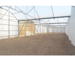Se alquila terreno con techo ideal para vehículos, almacén o agrario
