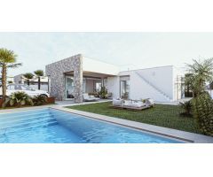 VILLAS DE OBRA NUEVA EN MAR DE CRISTAL