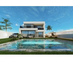 VILLA DE OBRA NUEVA EN SAN PEDRO DEL PINATAR