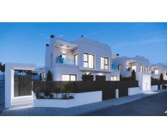 Villas de lujo de nueva construcción frente al mar en Los Alcázares