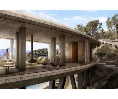 Villa de lujo vanguardista con vistas al mar en Benissa Costa