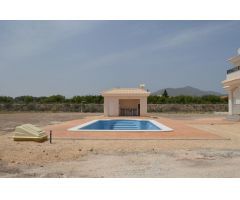 VILLAS DE OBRA NUEVA EN PINOSO