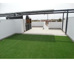 Bungalows de Obra Nueva con Solárium o Jardín en Pilar de la Horadada