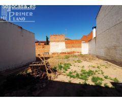 se vende solar con 271m2 y 10 metros de fachada en una de las mejores zonas de Tomelloso