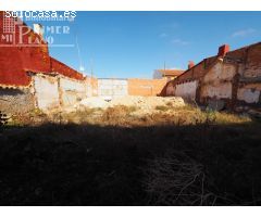 Solar de 340 m2  junto a c/Espartero con 16 m de fachada, ideal para la construccion de 1 o 2 casas