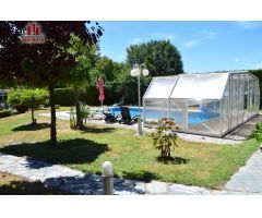 ESTUPENDO CHALET CON PISCINA Y PARCELA EN COLES