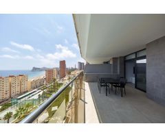 Moderno piso de lujo de 2 dorm. en Sunset Cliffs, Playa de Poniente - www.inmobiliarialesdunes.com