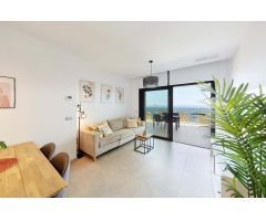 Moderno piso de lujo de 2 dorm. en Sunset Cliffs, Playa de Poniente - www.inmobiliarialesdunes.com