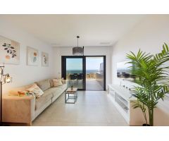 Moderno piso de lujo de 2 dorm. en Sunset Cliffs, Playa de Poniente - www.inmobiliarialesdunes.com