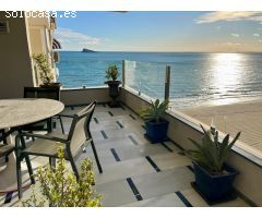 Gran piso de 4 dorm. en buen estado en la 1a línea Playa de Levante - www.inmobiliarialesdunes.com