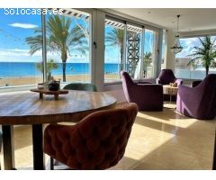 Piso de lujo de 3 dorm. en la 1a línea de Playa de Levante - www.inmobiliarialesdunes.com