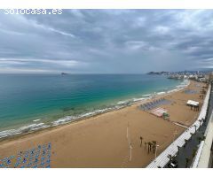 Apartamento en primera linea de playa levante con parking y piscina. www.inmobiliarialesdunes.com