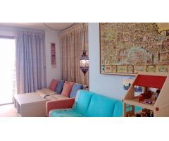 Apartamento en primera linea de Levante. 2 Habitaciones, 2 baños, 1 aseo. parking y piscina comun.