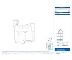 Obra nueva a estrenar Estudio con cocina equipada con muebles y electrodomesticos Ref 138